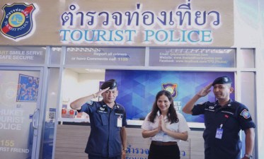 Tourist Police at Phuket International Airport