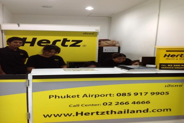 hertz car rental phuket airport thailand