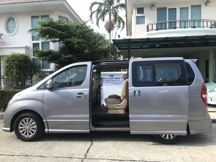 Phuket Private Car or Minibus Rental with Driver