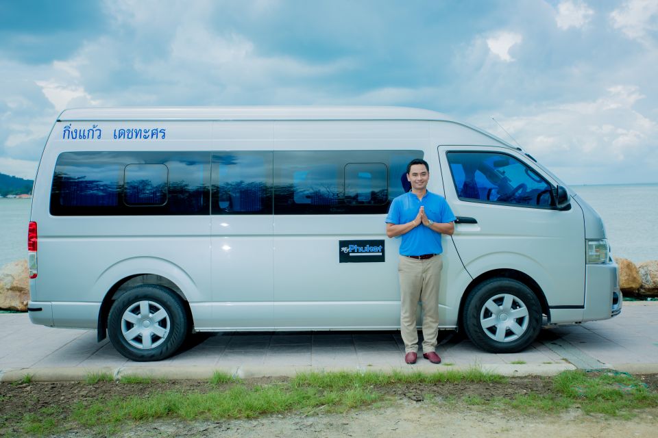 Phuket Private Car or Minibus Rental with Driver