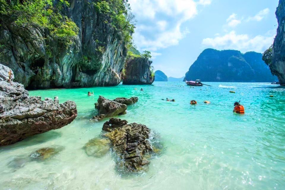 Krabi Private Luxury Long Tail Boat To Hong Island Phuket Net