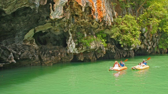 Sea Canoe & Kayaking Trips in Phuket Thailand - Phuket.Net