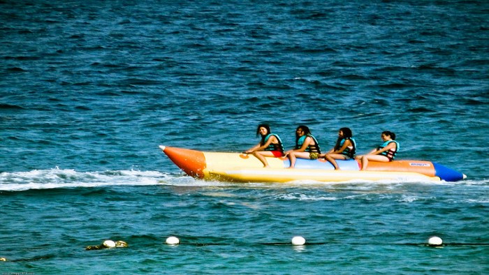 Banana Boats in Phuket Thailand - Watersports - Phuket.Net