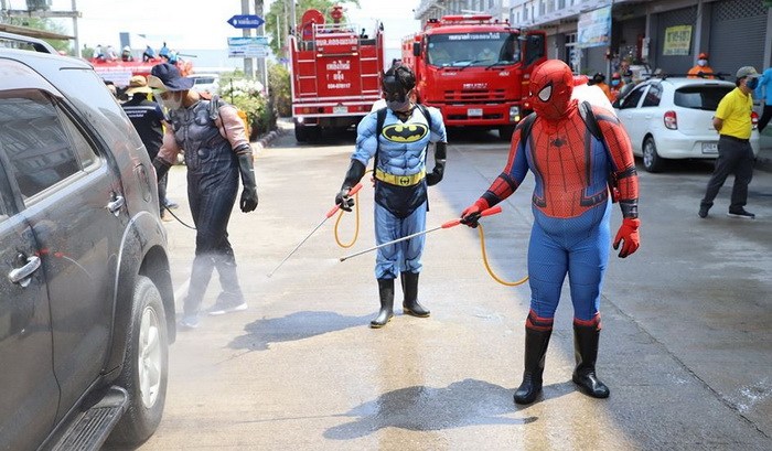 Street-cleaning Superheroes Bring Smiles to Faces During COVID-19 ...