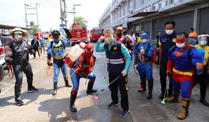 Street-cleaning Superheroes Bring Smiles to Faces During COVID-19 ...