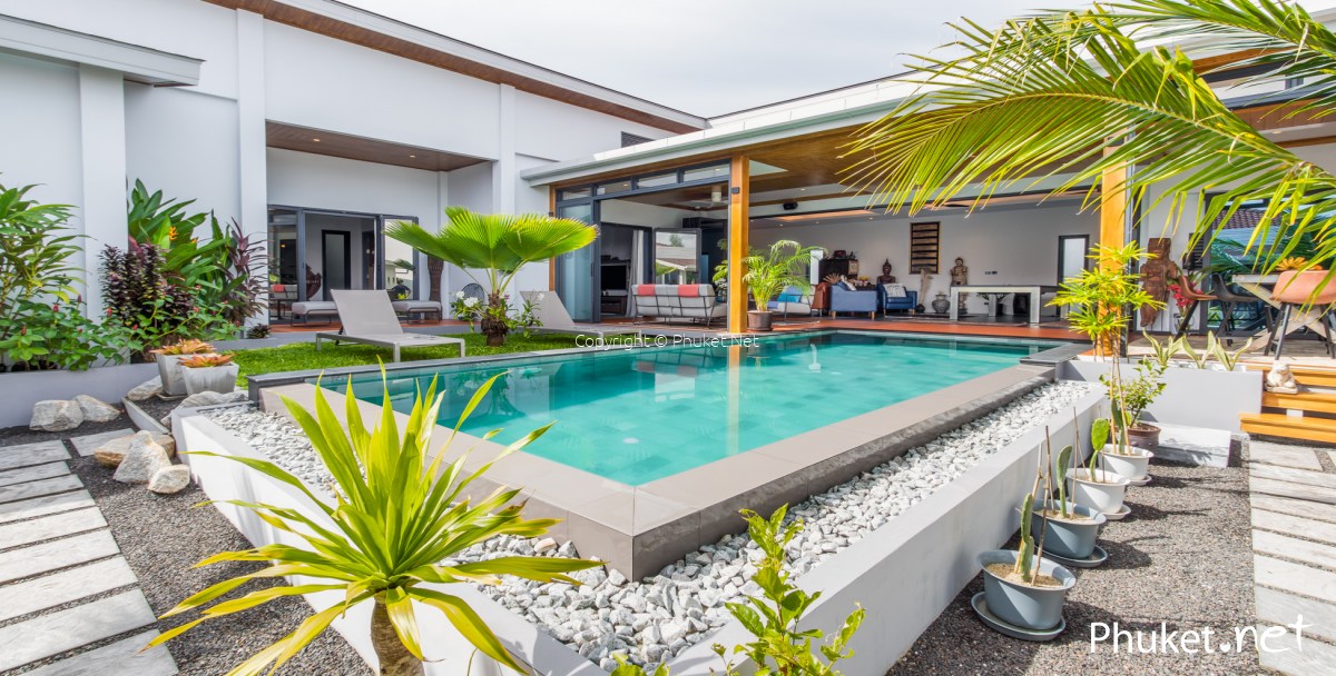 Contemporary Standalone Pool Villa In Layan 3 Beds3 Baths Phuket