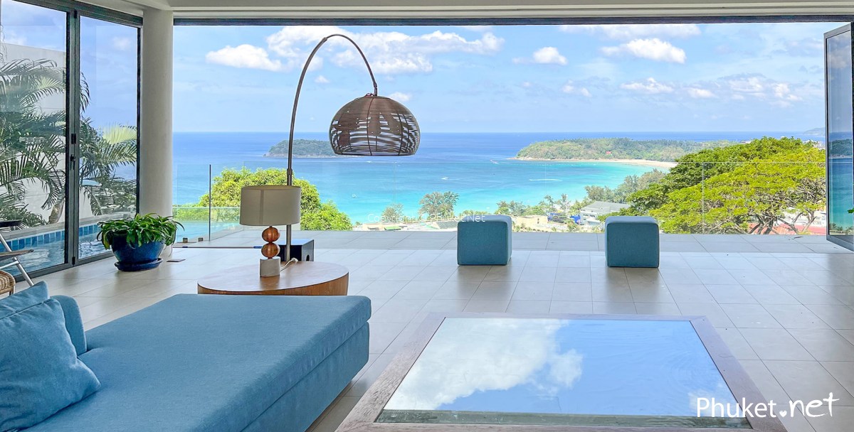 Gorgeous Sea View Penthouse with Pool at The Heights Kata - 3 beds/4 baths  - Phuket Real Estate and Property For Sale - Phuket.Net | 5404