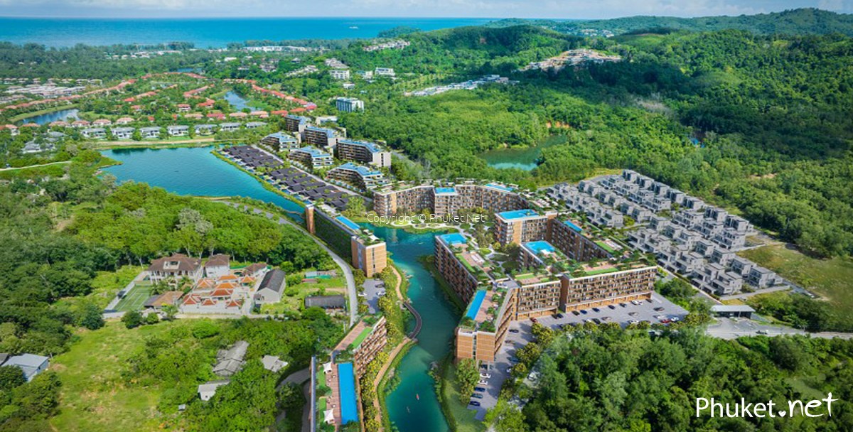 Skypark Elara Lakelands Condos by Laguna Phuket 3 beds/3 baths