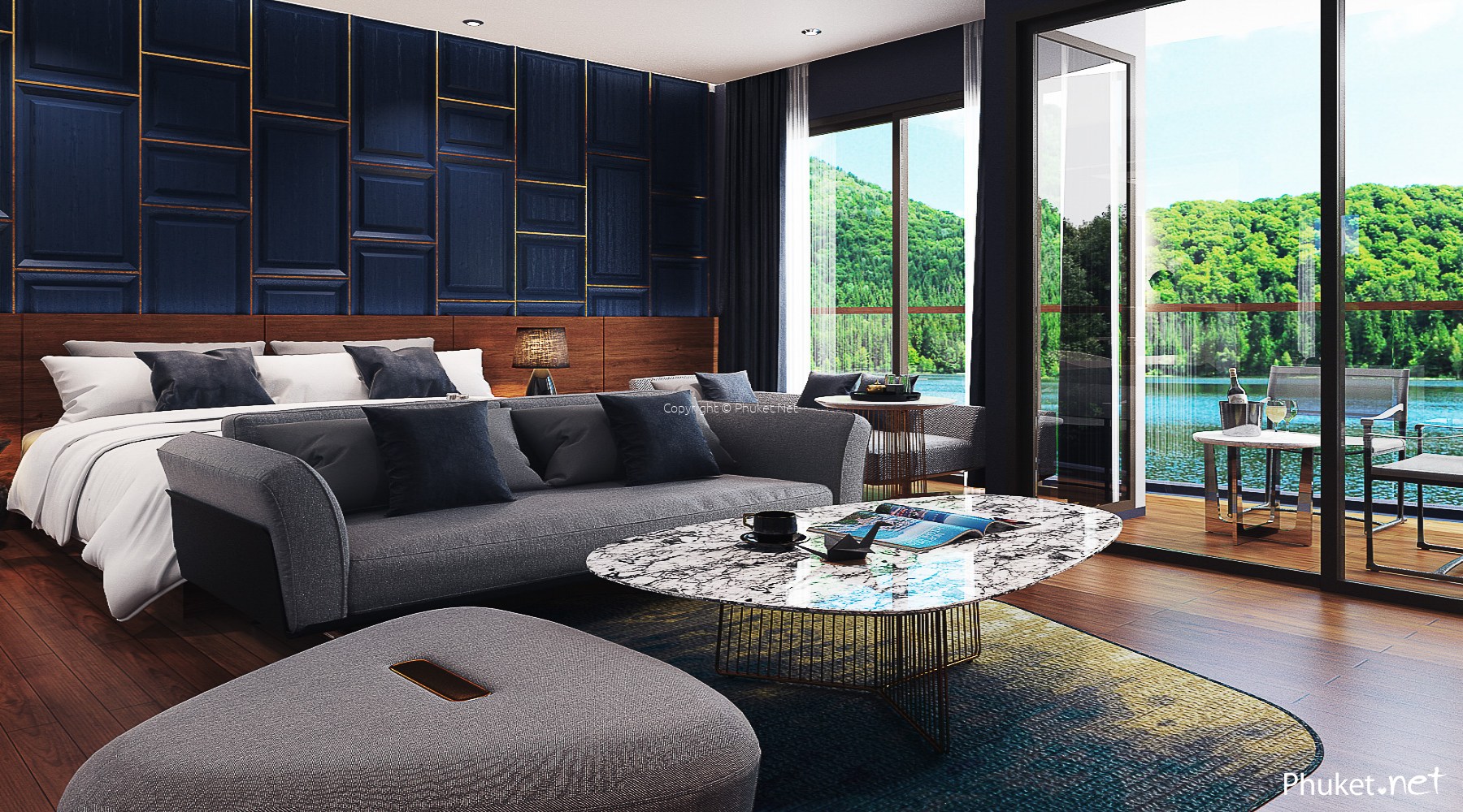 Picture of Wyndham Grand Nai Harn Beach Phuket Condos For Sale - Phuket.Net