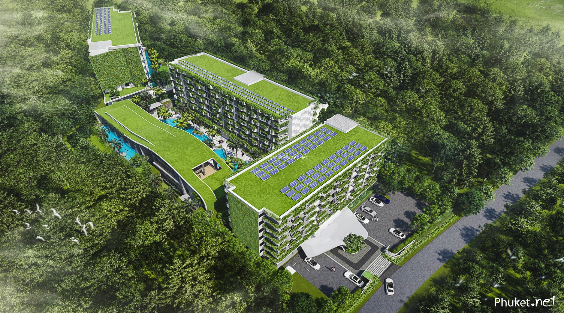 Curated visual reference: Green Luxury Condo Ownership Reference: Layan Green Park Condos Phuket Studio
