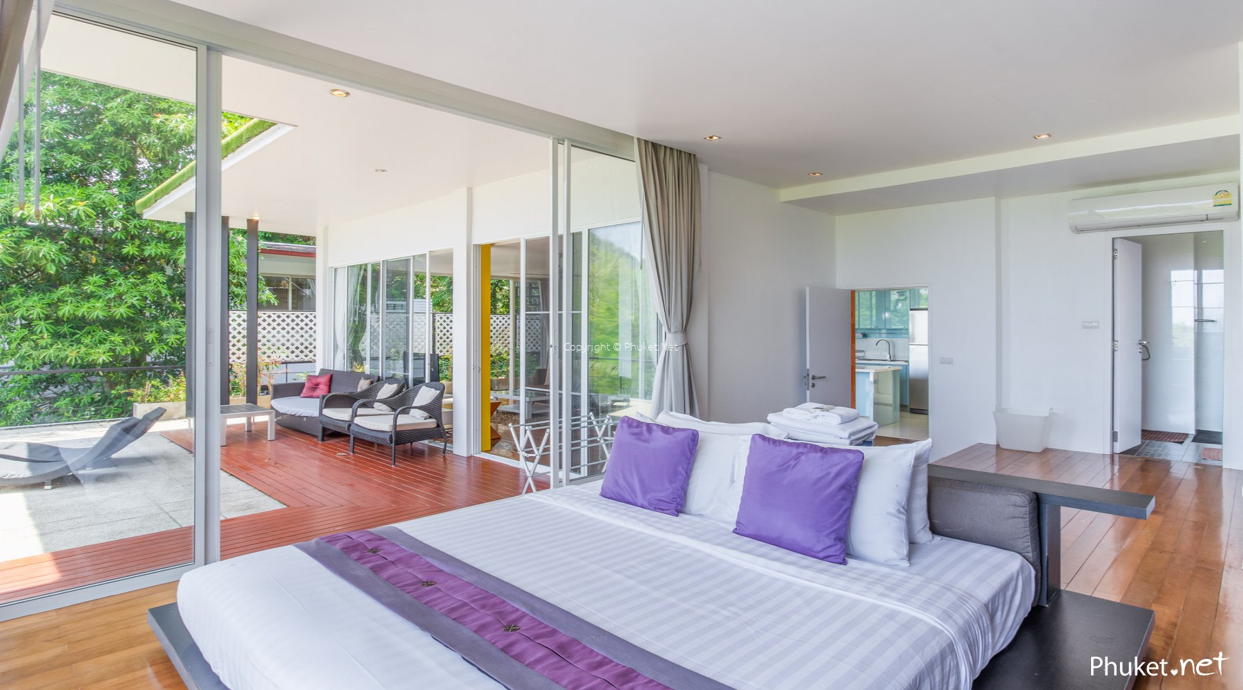 Chic Sea View Penthouse at Zen Space, Kamala 2 beds/2 baths Phuket