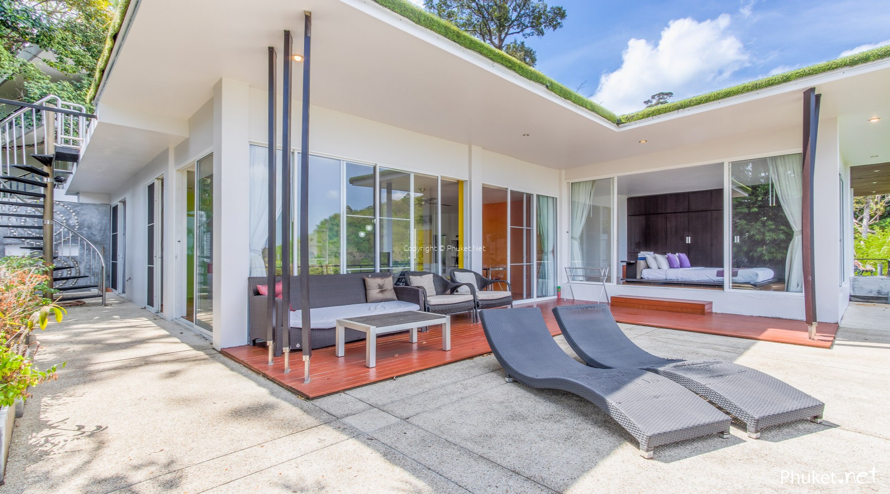 Chic Sea View Penthouse at Zen Space, Kamala 2 beds/2 baths Phuket