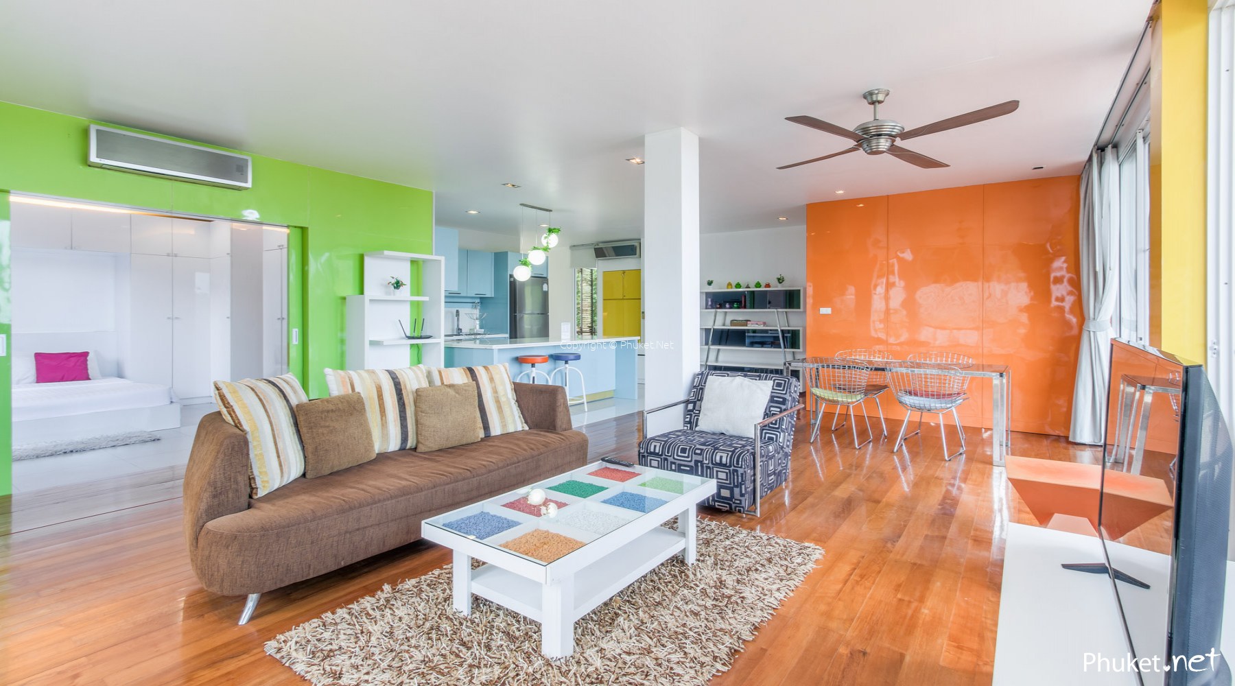 Chic Sea View Penthouse at Zen Space, Kamala 2 beds/2 baths Phuket