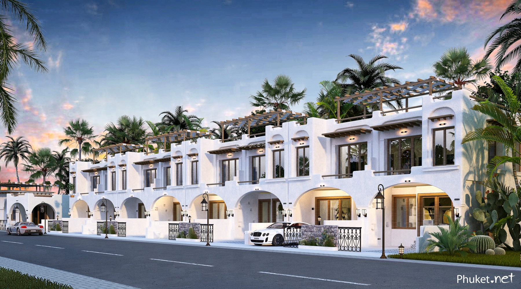 The Tyssen Yamu Villas development is located in the serene Cape Yamu