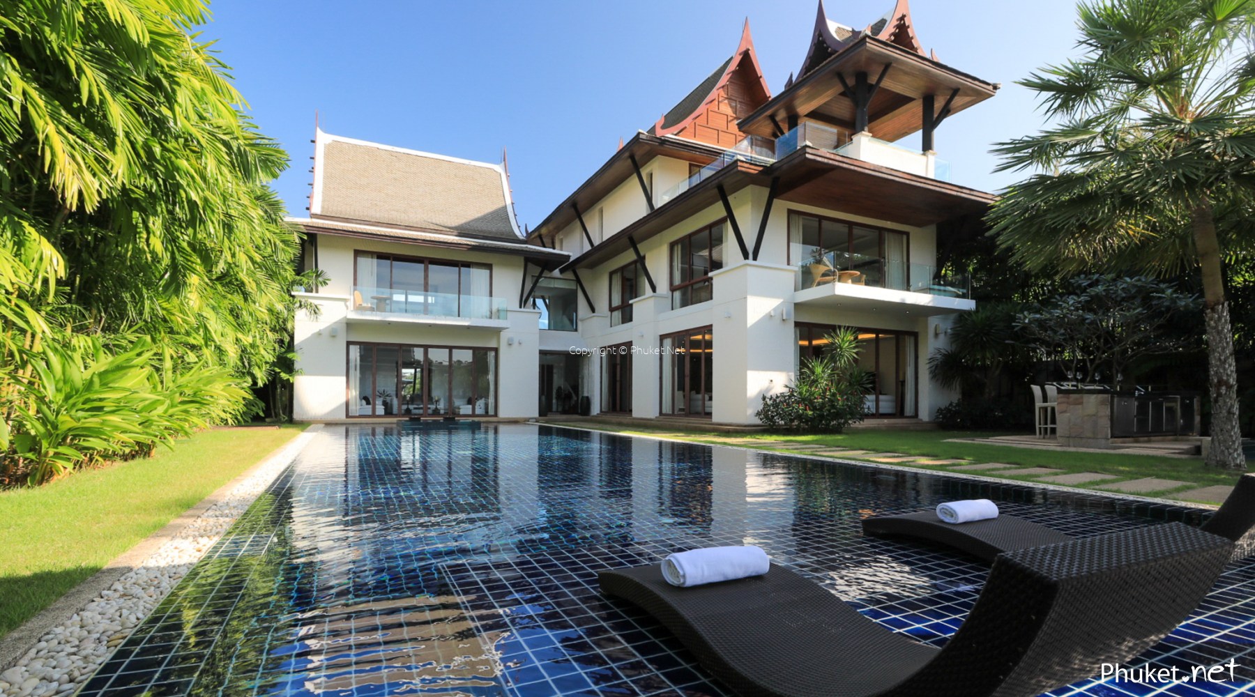 Elegant Royal Phuket Marina Villa With 23m Private Yacht Berth 5 Beds