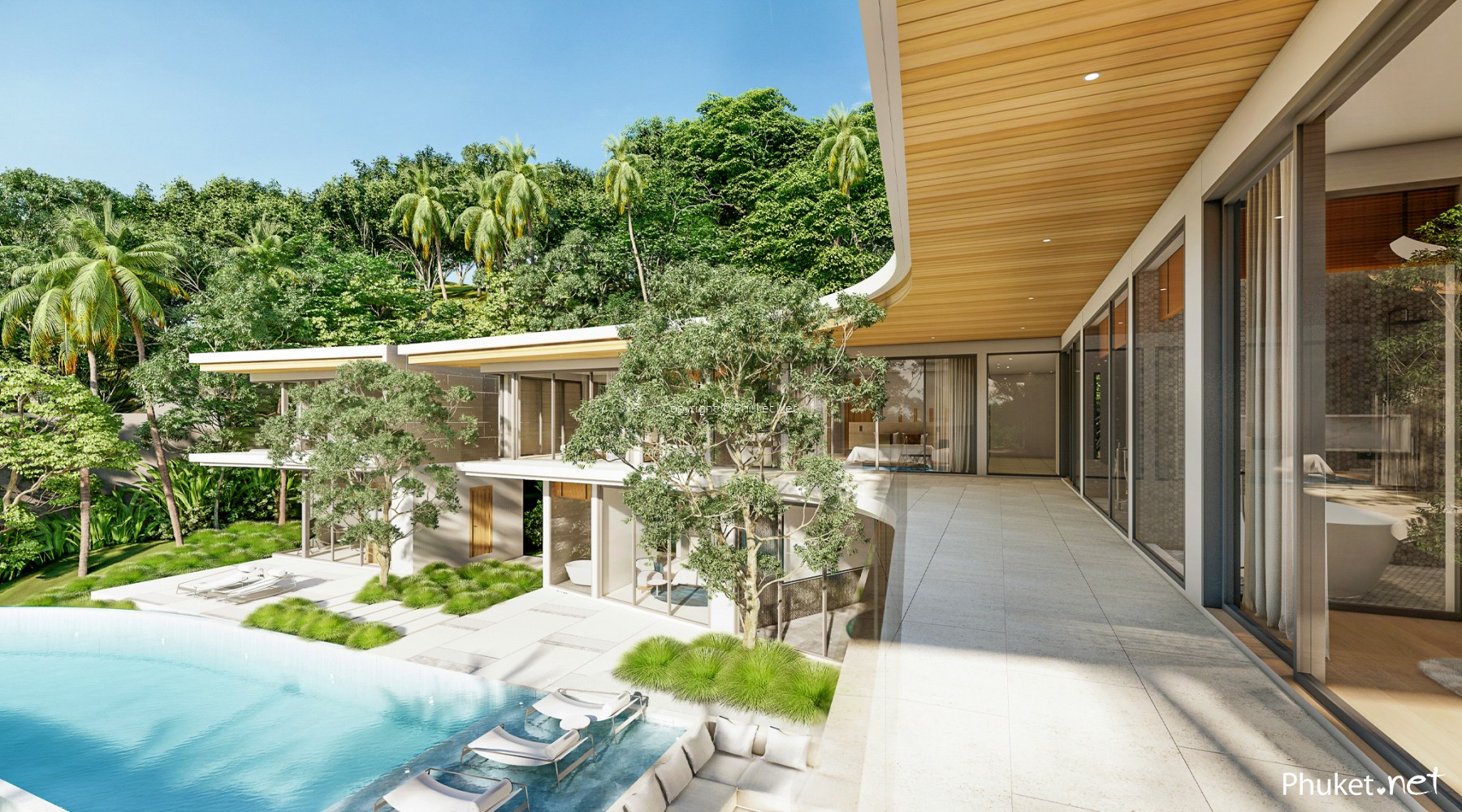 Khram Pool Villa Karon 6 beds/6 baths Phuket Real Estate and