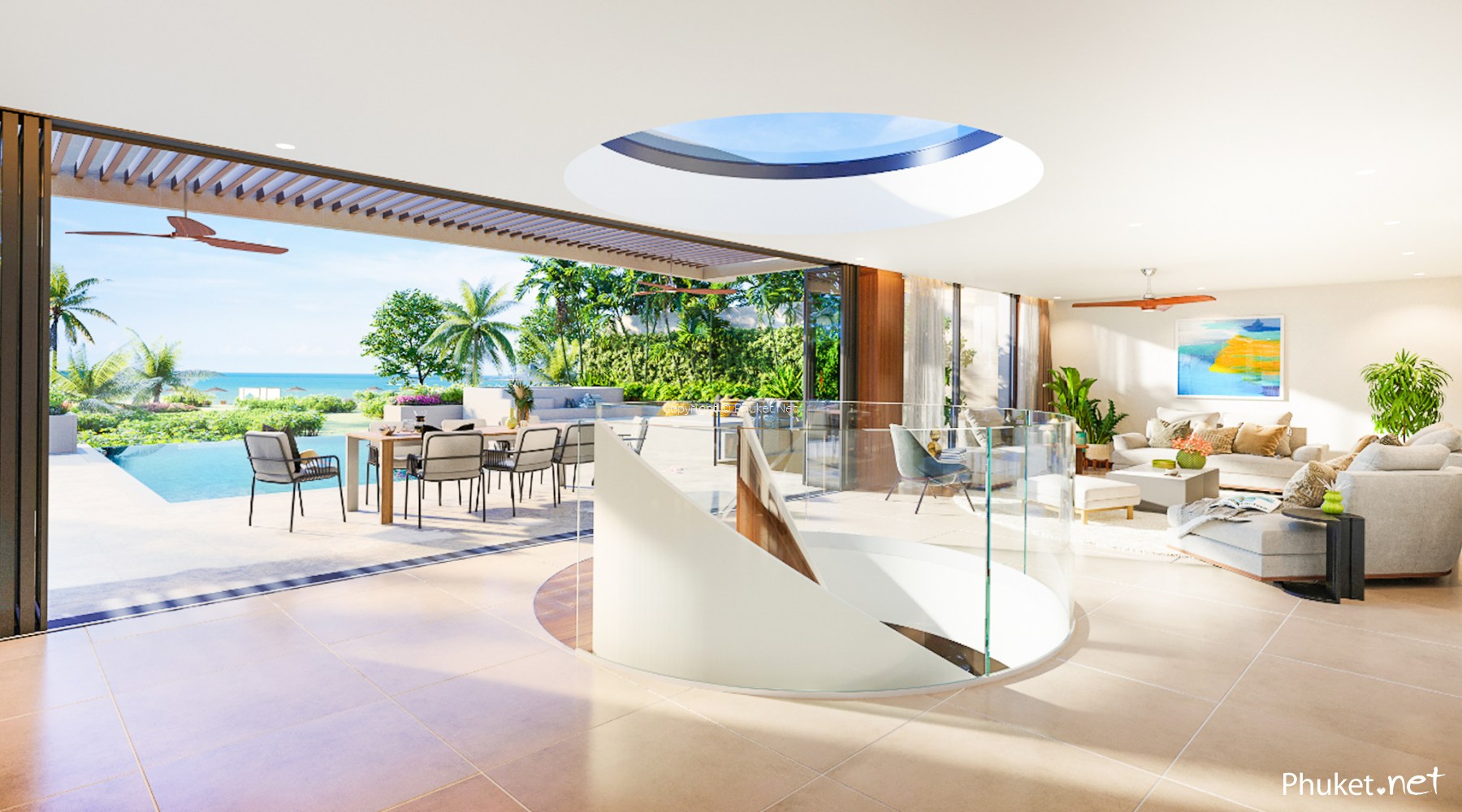 Oceanfront Villas at Banyan Tree Grand Residences 4 beds/4 baths