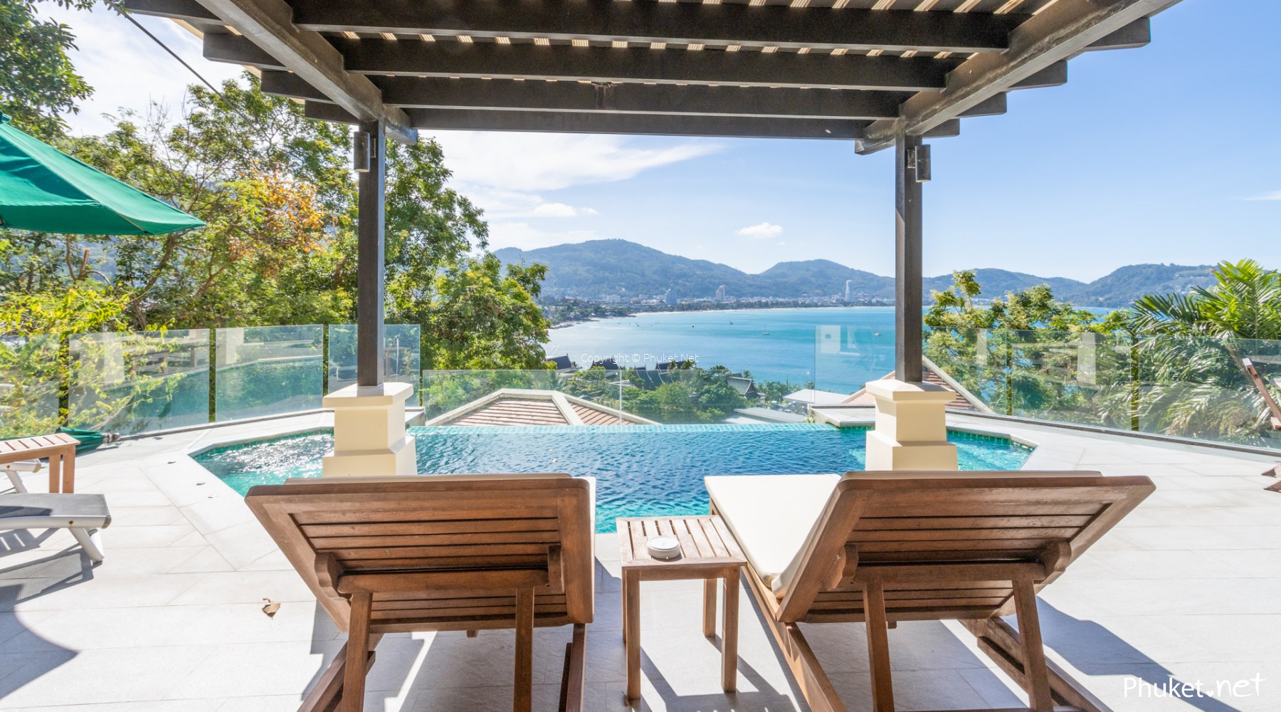 Patong Bay View Villa at Indochine Residence 4 beds/4 baths Phuket
