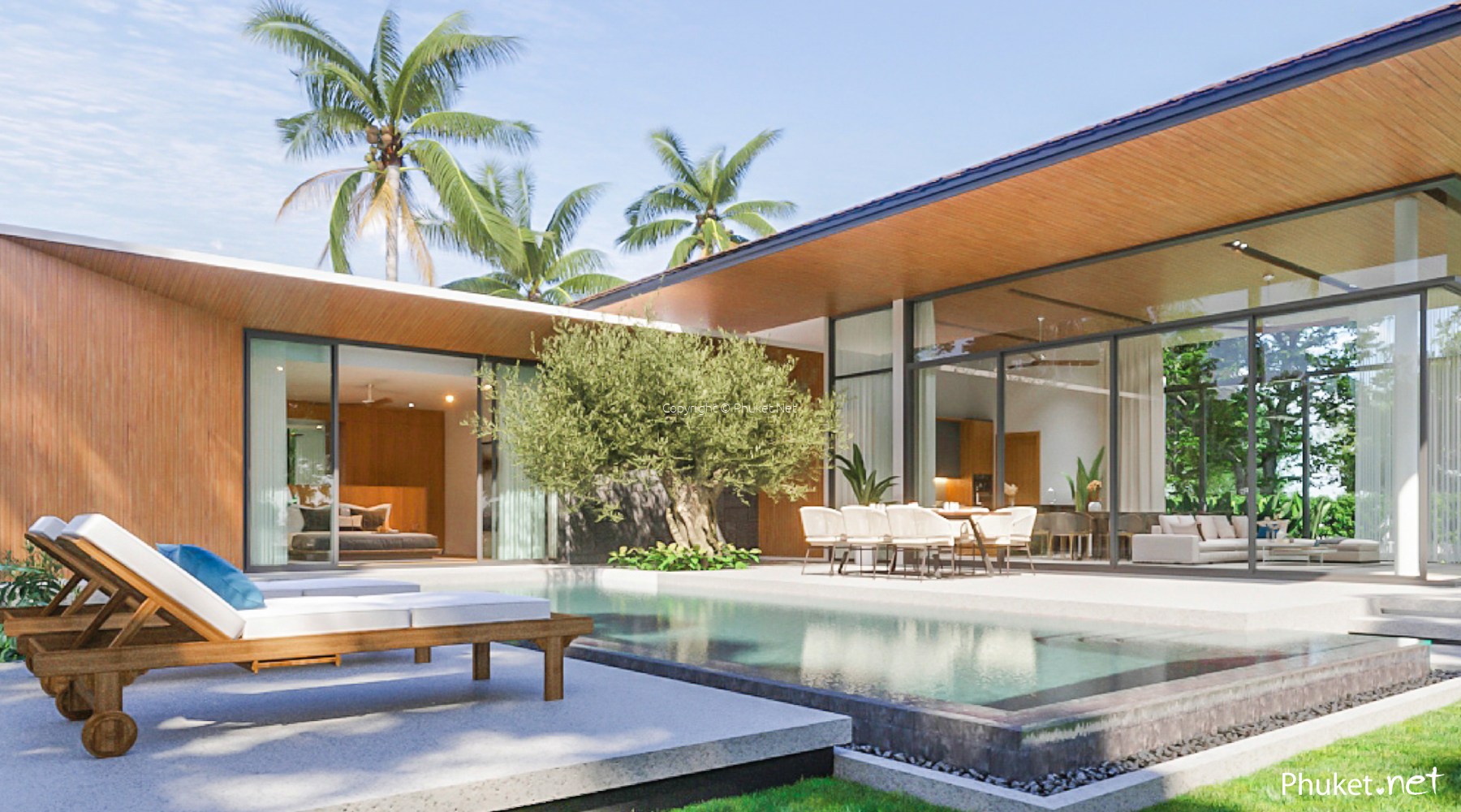 Image showcasing Botanica Zen Phuket Villas For Sale - Phuket.Net