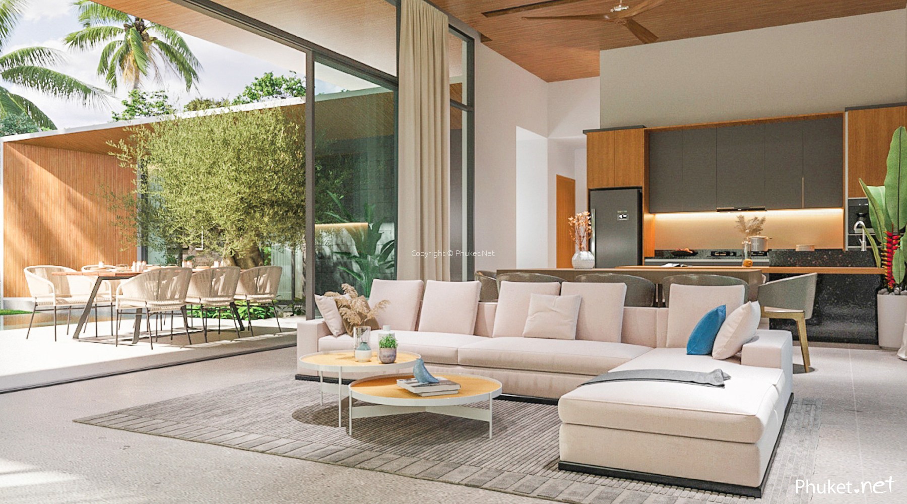 Image showcasing Botanica Zen Phuket Villas For Sale - Phuket.Net