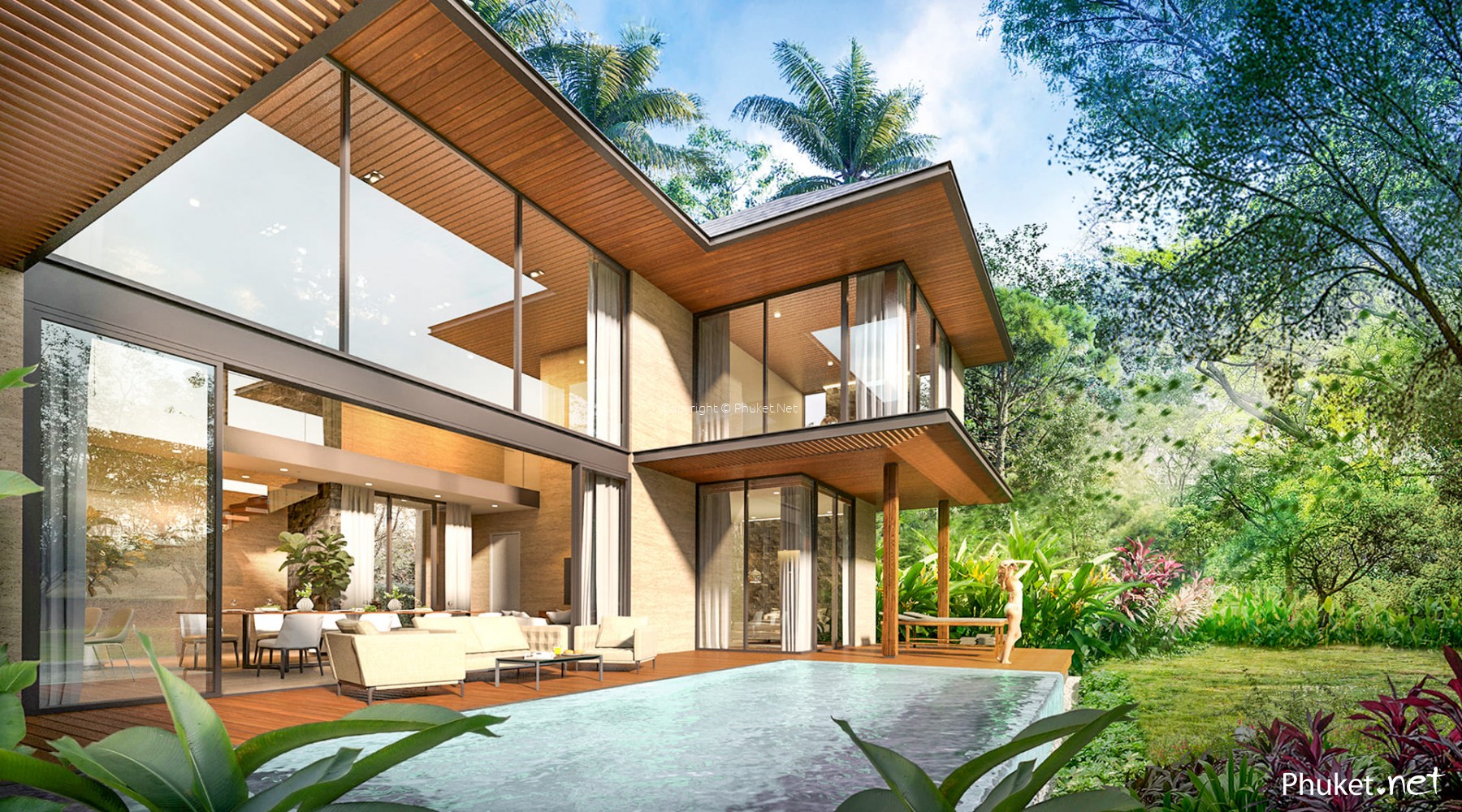 Highland Park Residences Bangtao Beach Phuket Villas For Sale - Phuket.Net