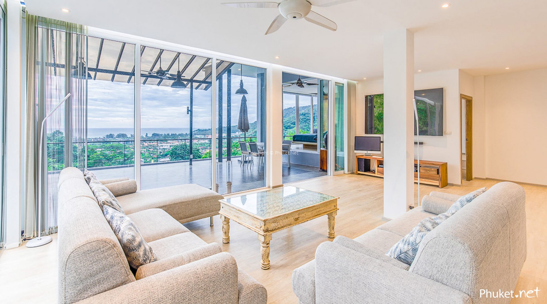 Sea View Zen Space Penthouse in Kamala 3 beds/2 baths Phuket Real