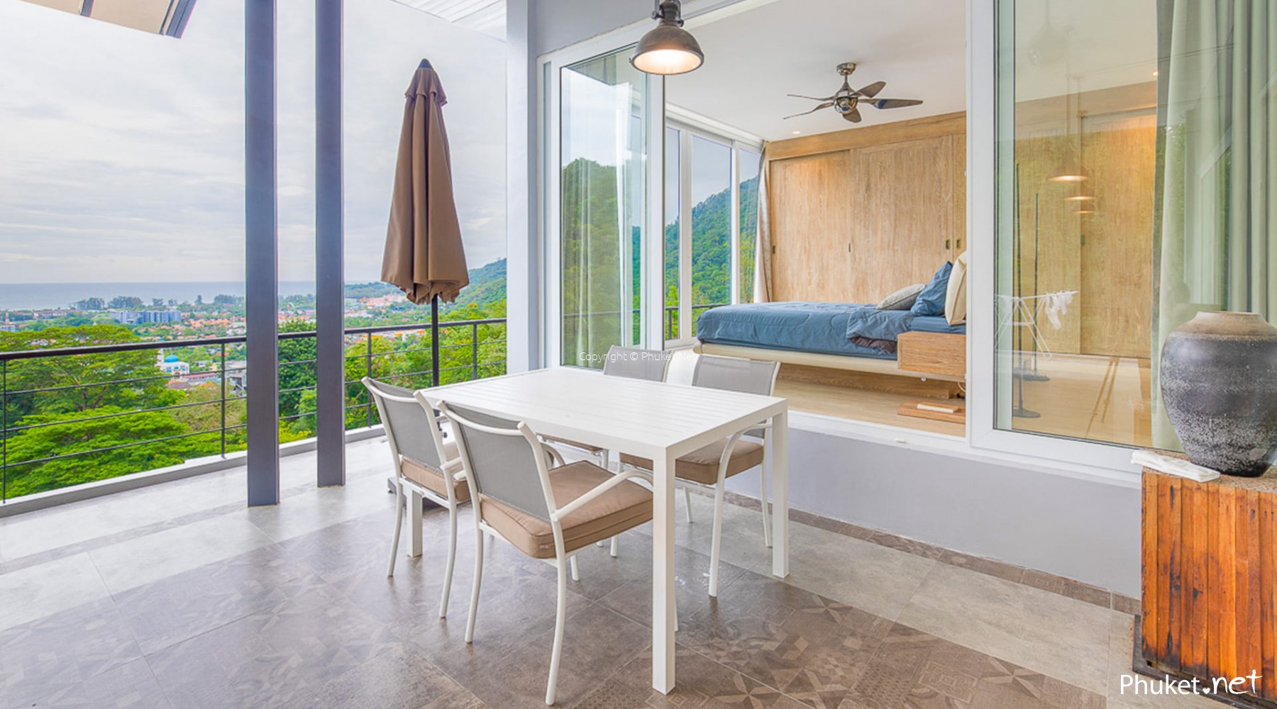 Sea View Zen Space Penthouse in Kamala 3 beds/2 baths Phuket Real
