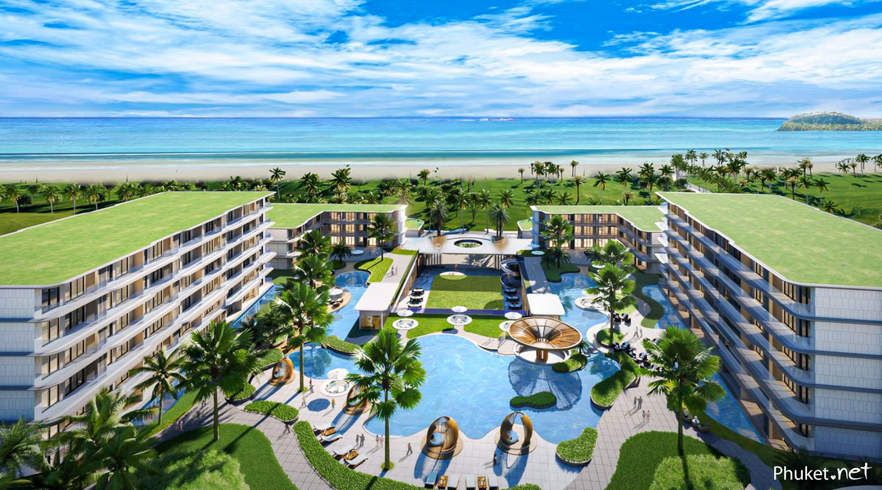 Ayana Heights Seaview Residence Layan - 3 beds/2 baths - Phuket Real ...