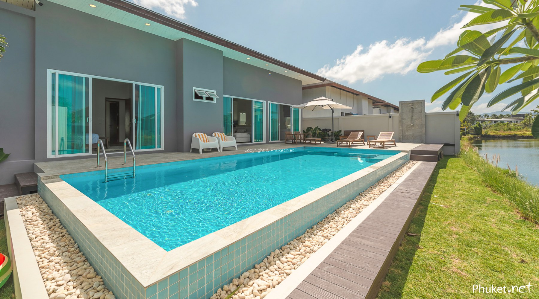 Delightful Ananda Lake View Pool Villa in Thalang - 3 beds/2 baths ...