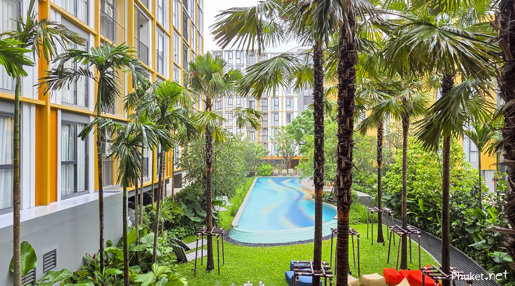 Phuket High Rise The Base Rise Condominium near Central Festival Phuket - 1 bed/1 bath ...