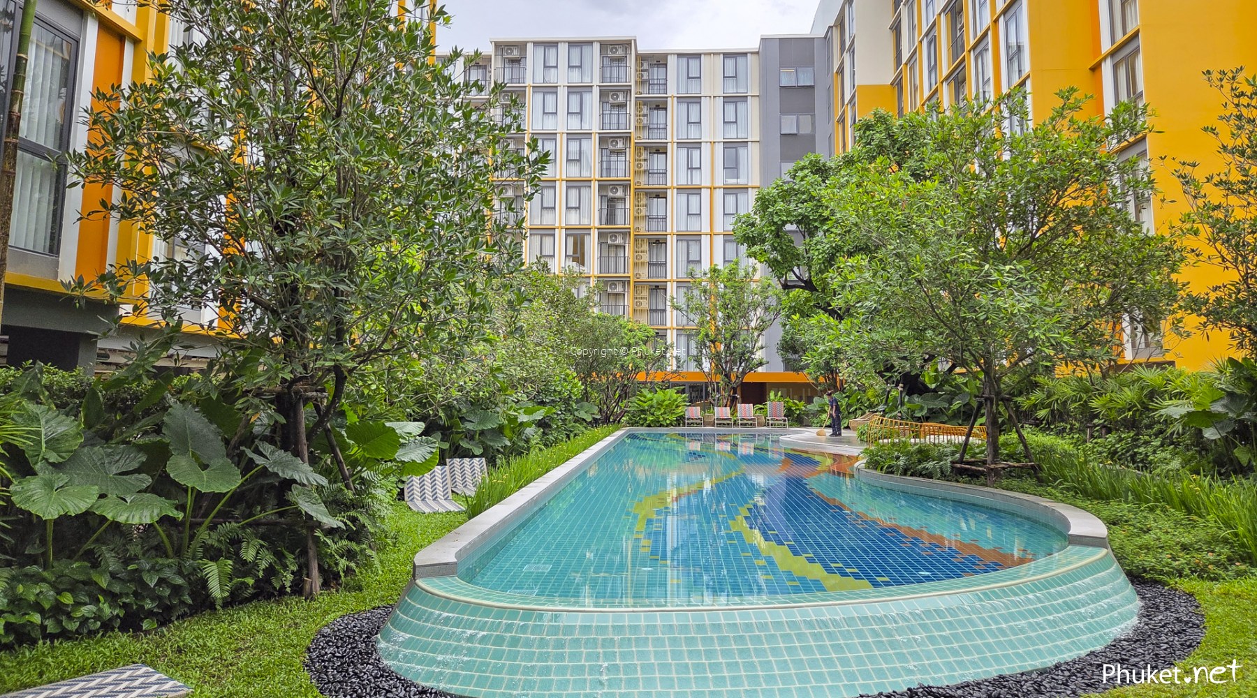 Phuket High Rise The Base Rise Condominium near Central Festival Phuket - 1 bed/1 bath ...