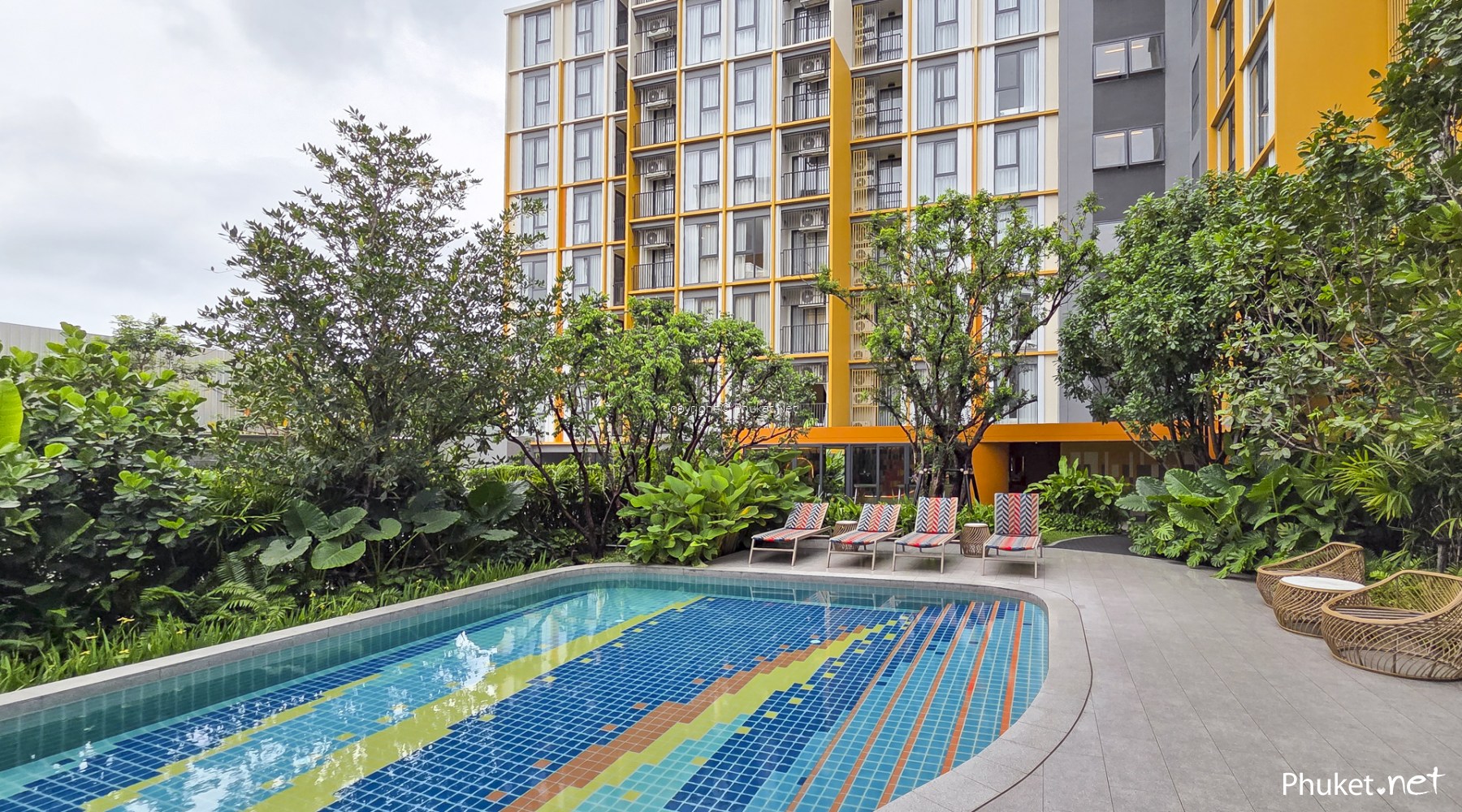 Phuket High Rise The Base Rise Condominium near Central Festival Phuket - 1 bed/1 bath ...