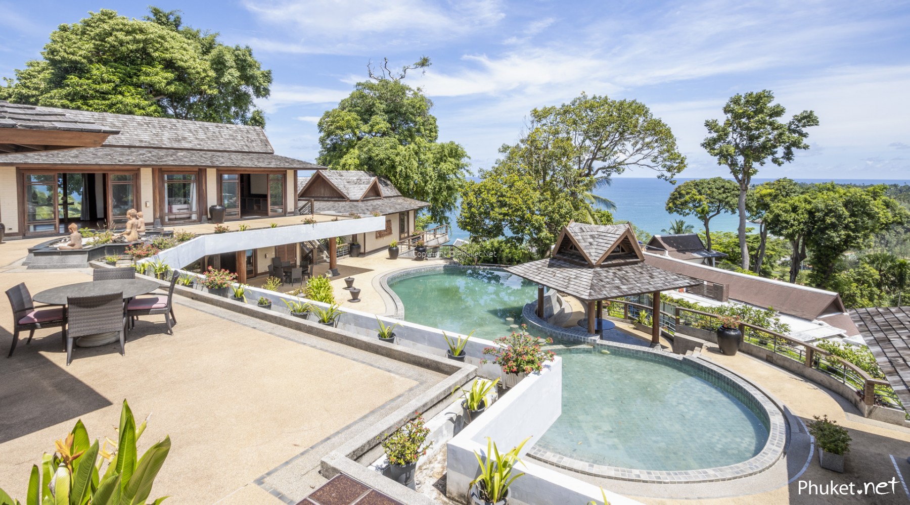 苏林海滩附近宽敞的泰式海景别墅- 8 卧/10 浴- Phuket.Net  提供了解普吉和普吉房产市场的人士的独立专业意见和支持。帮助您为在普吉居住做出正确选择。 | 5789