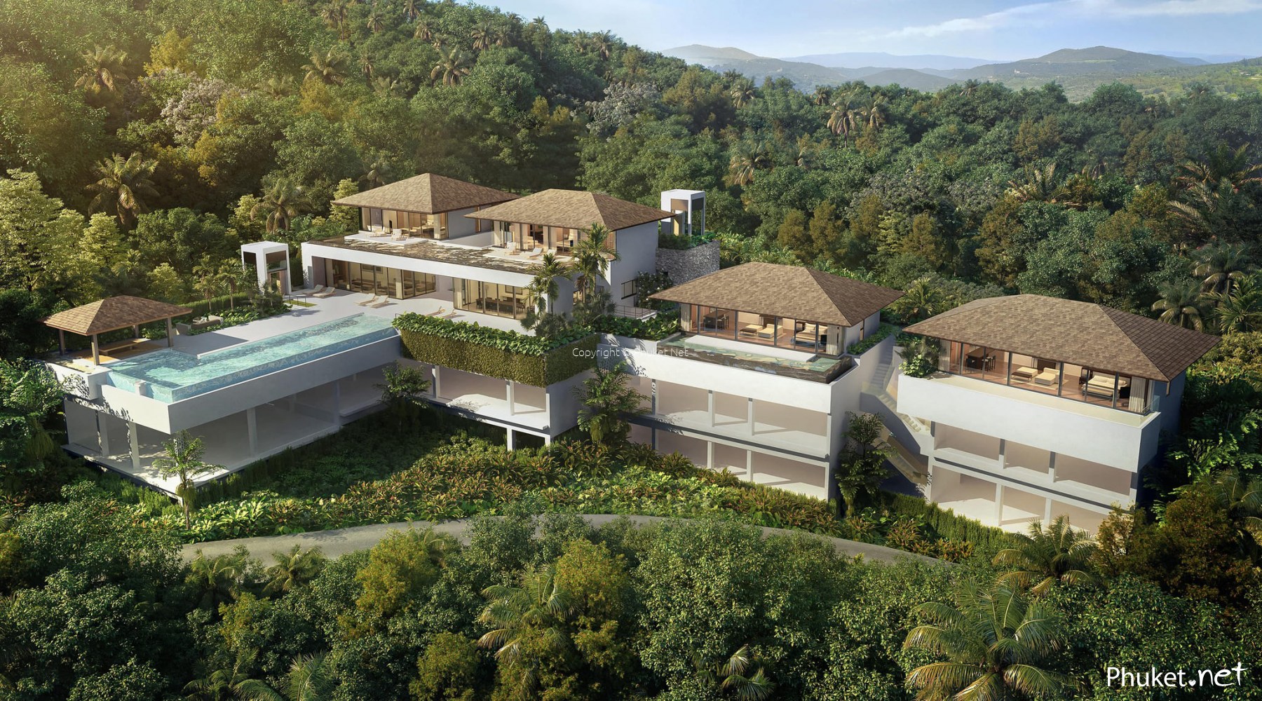 Lavish Pool Villa at Avadina Hills by Anantara Layan - 4 beds/4 baths -  Phuket Real Estate and Property For Sale - Phuket.Net | 5873