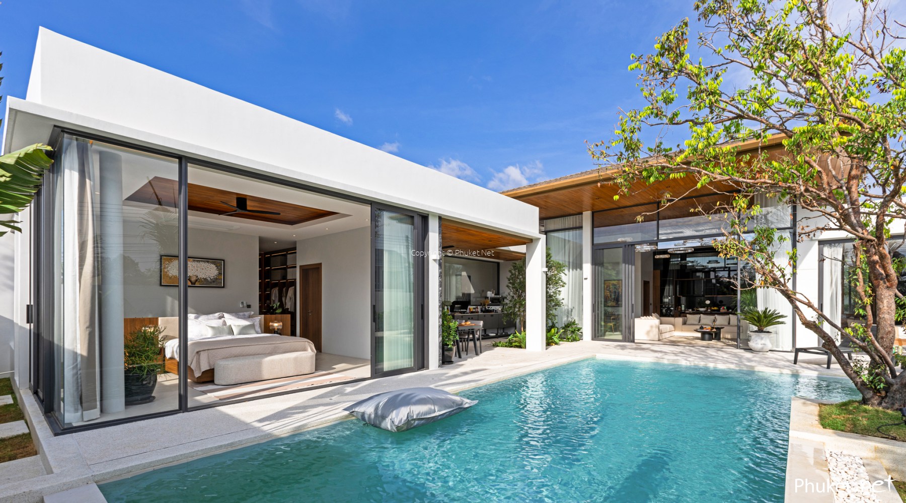 Mouana Serenity Villas Cherng Talay - 3 beds/4 baths - Phuket Real Estate  and Property For Sale - Phuket.Net | 5542