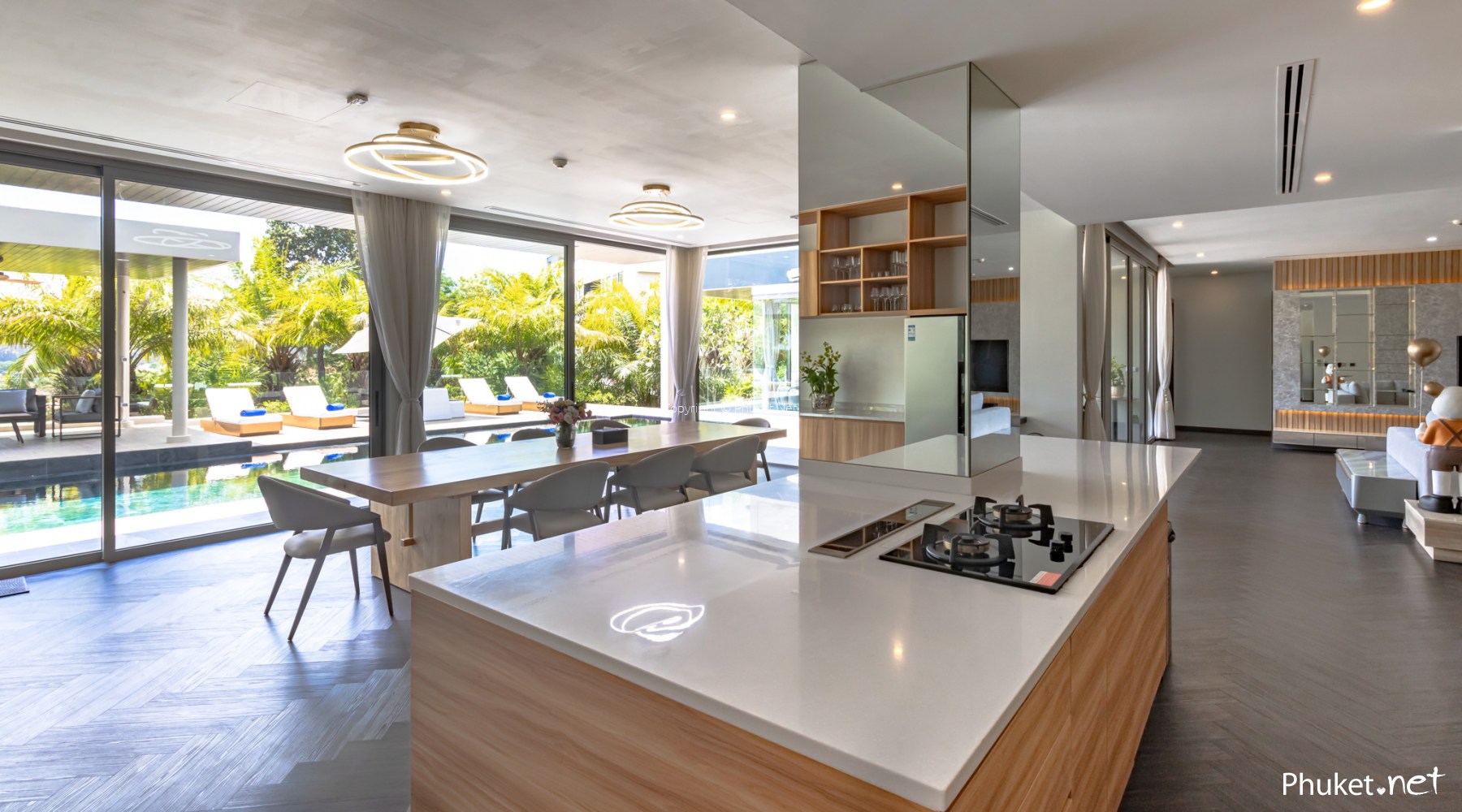 Luxury Mountain View Pool Villa in Layan - 6 beds/7 baths - Phuket Real ...
