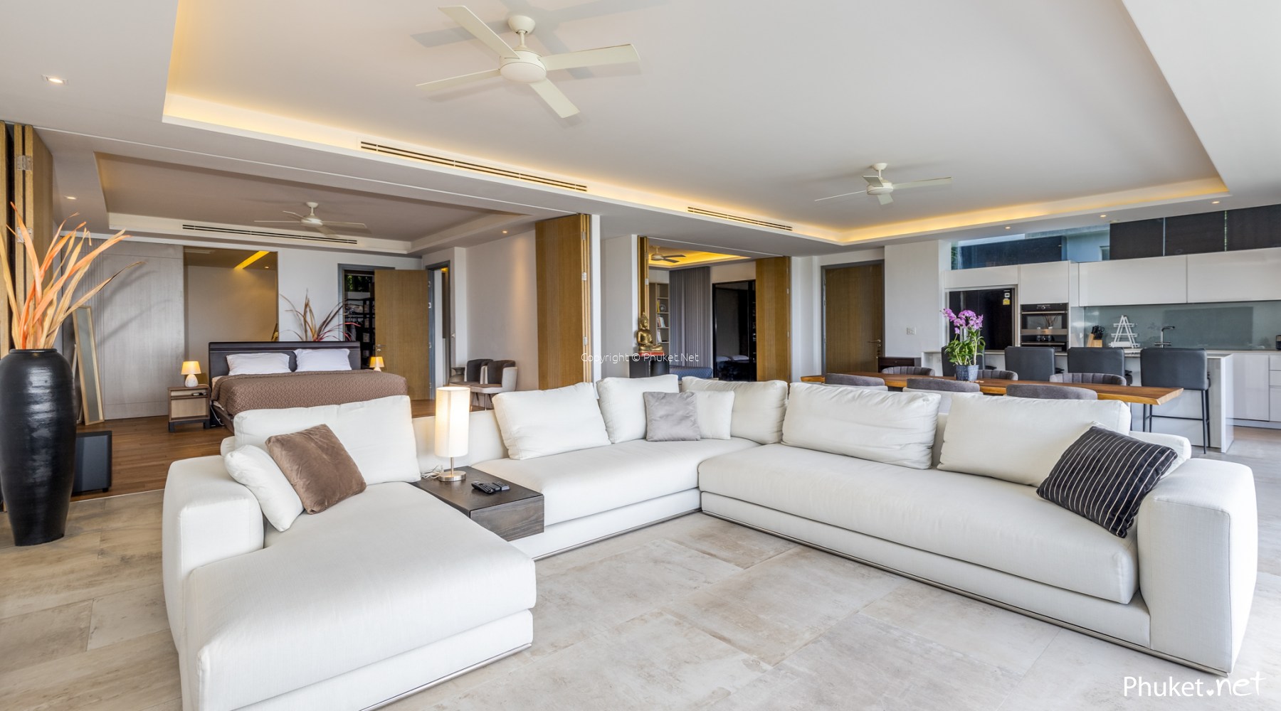 Stylish Sea View Condo near Layan Beach - 3 beds/3 baths - Phuket Real ...