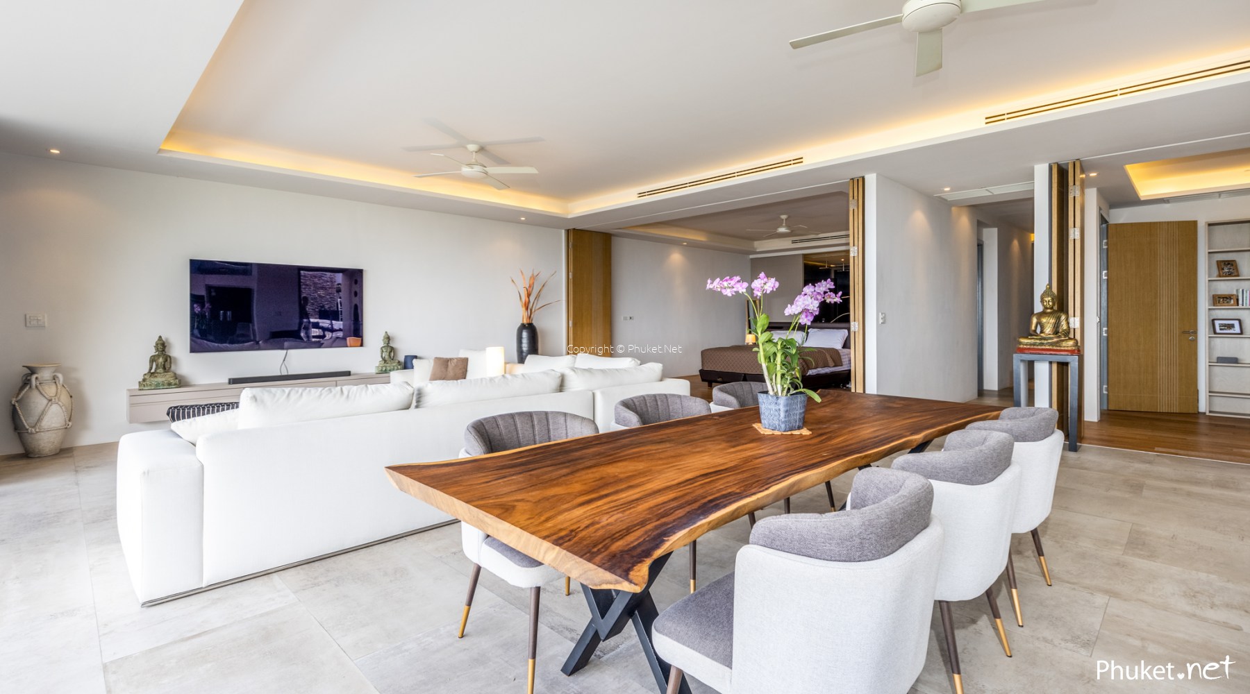 Stylish Sea View Condo near Layan Beach - 3 beds/3 baths - Phuket Real ...