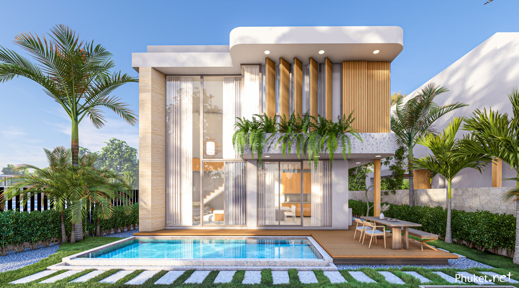 Greenfield Residences Villas Thalang - 4 beds/4 baths - Phuket Real Estate  and Property For Sale - Phuket.Net | 26586