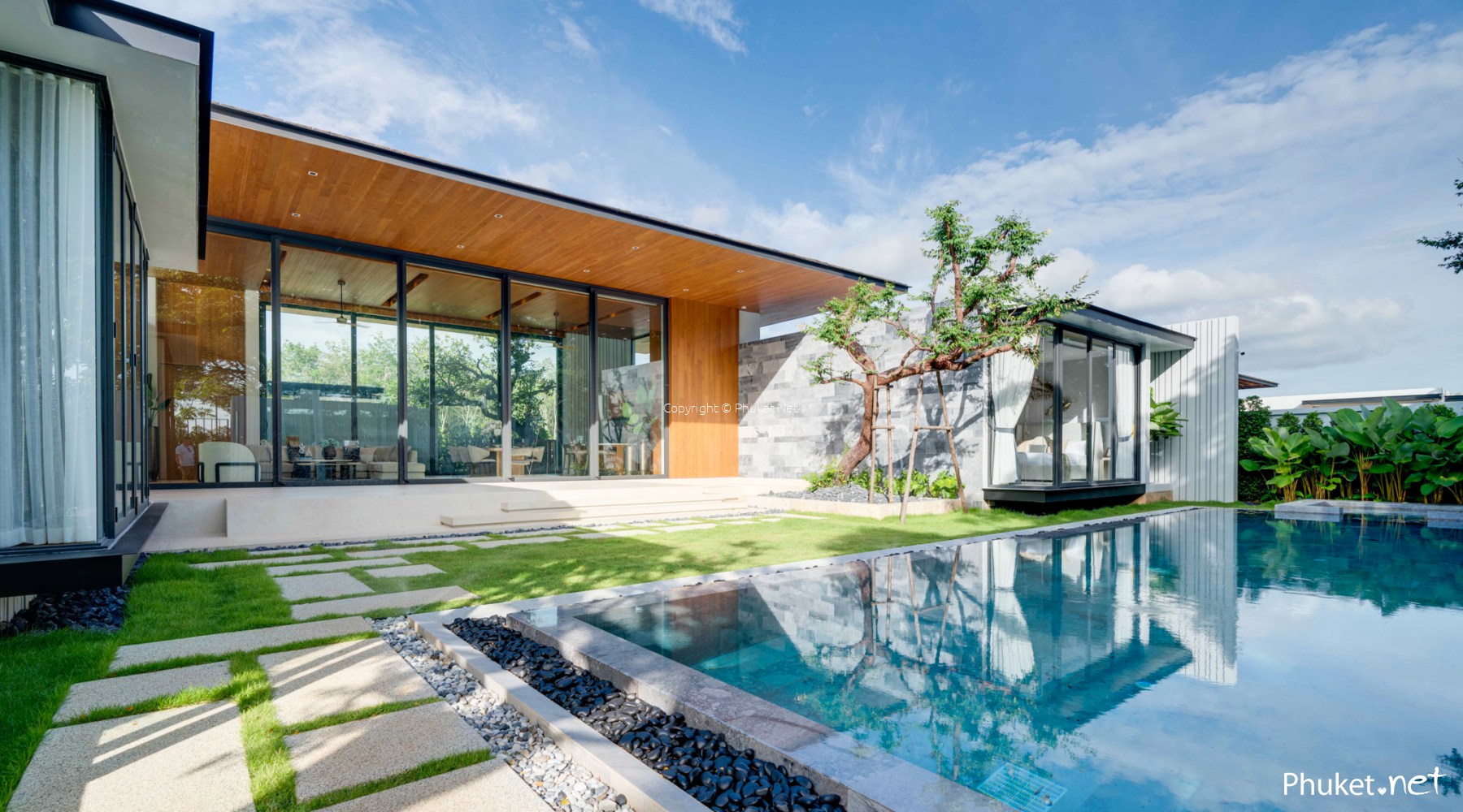 Delightful Modern Layan Pool Villa - 4 beds/4 baths - Phuket Real ...