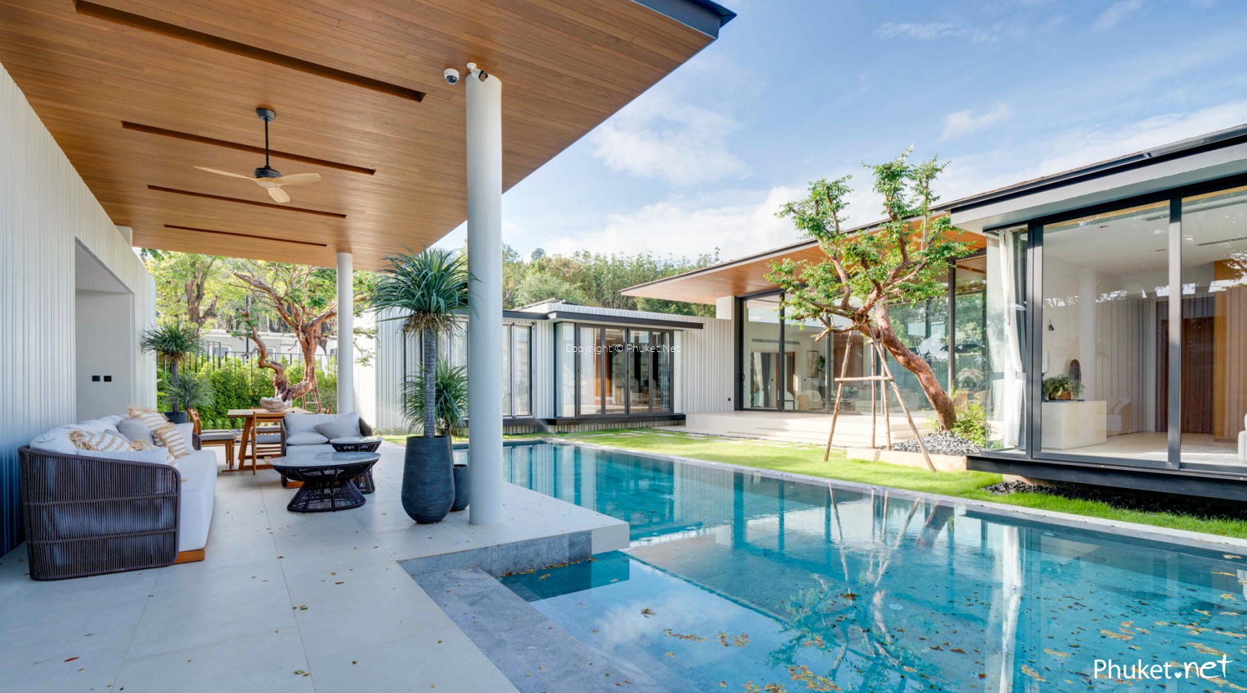 Delightful Modern Layan Pool Villa - 4 beds/4 baths - Phuket Real ...
