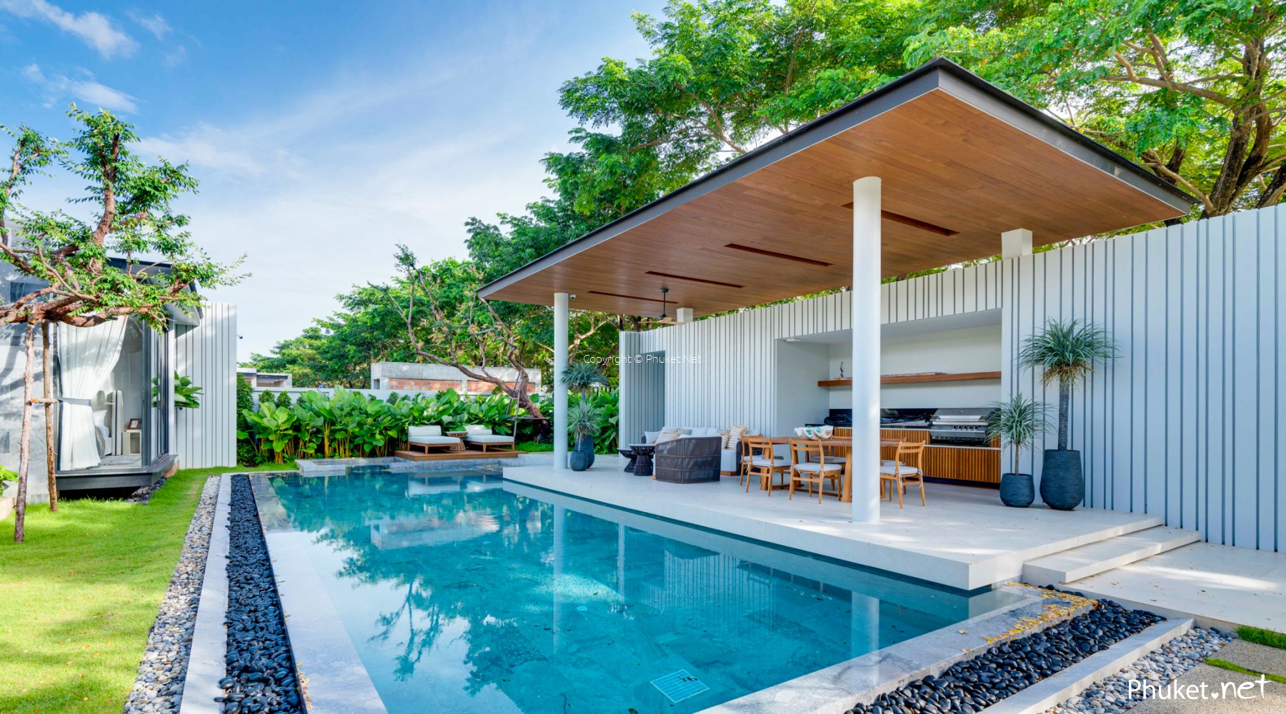 Delightful Modern Layan Pool Villa - 4 beds/4 baths - Phuket Real ...