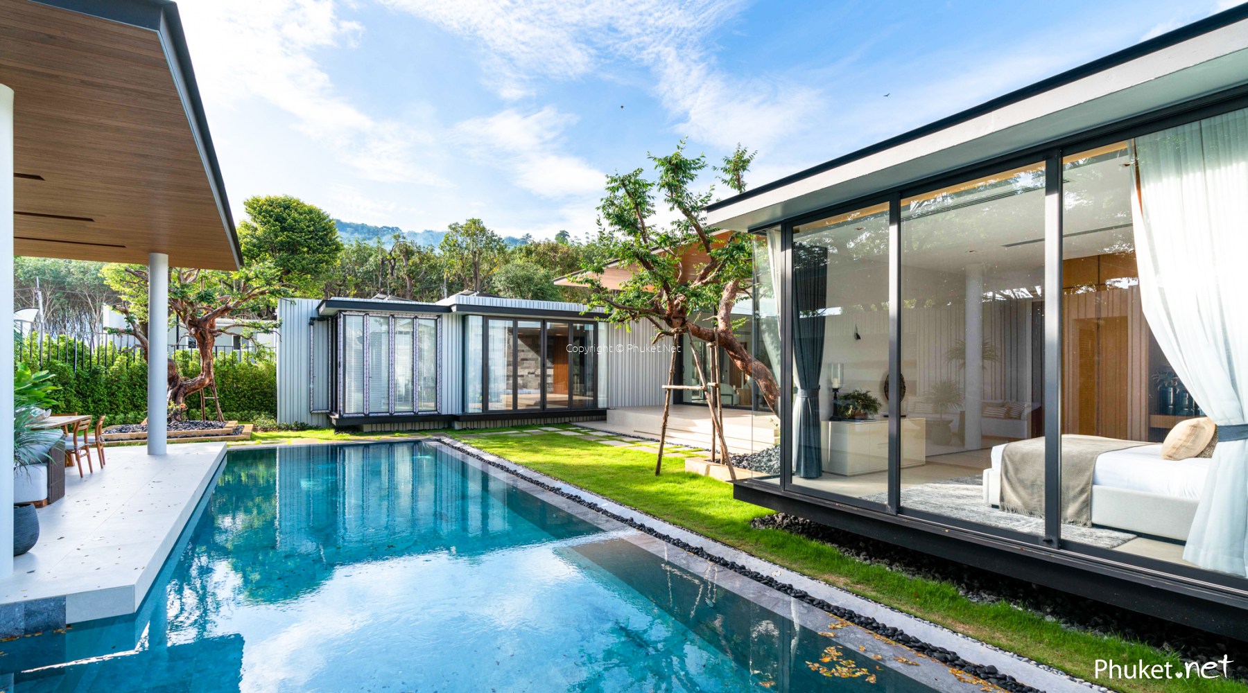 Delightful Modern Layan Pool Villa - 4 beds/4 baths - Phuket Real ...