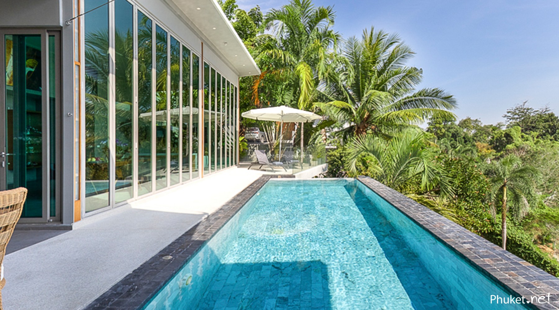 Stylish Hillside Paklok Pool Villa - 4 beds/4 baths - Phuket Real ...