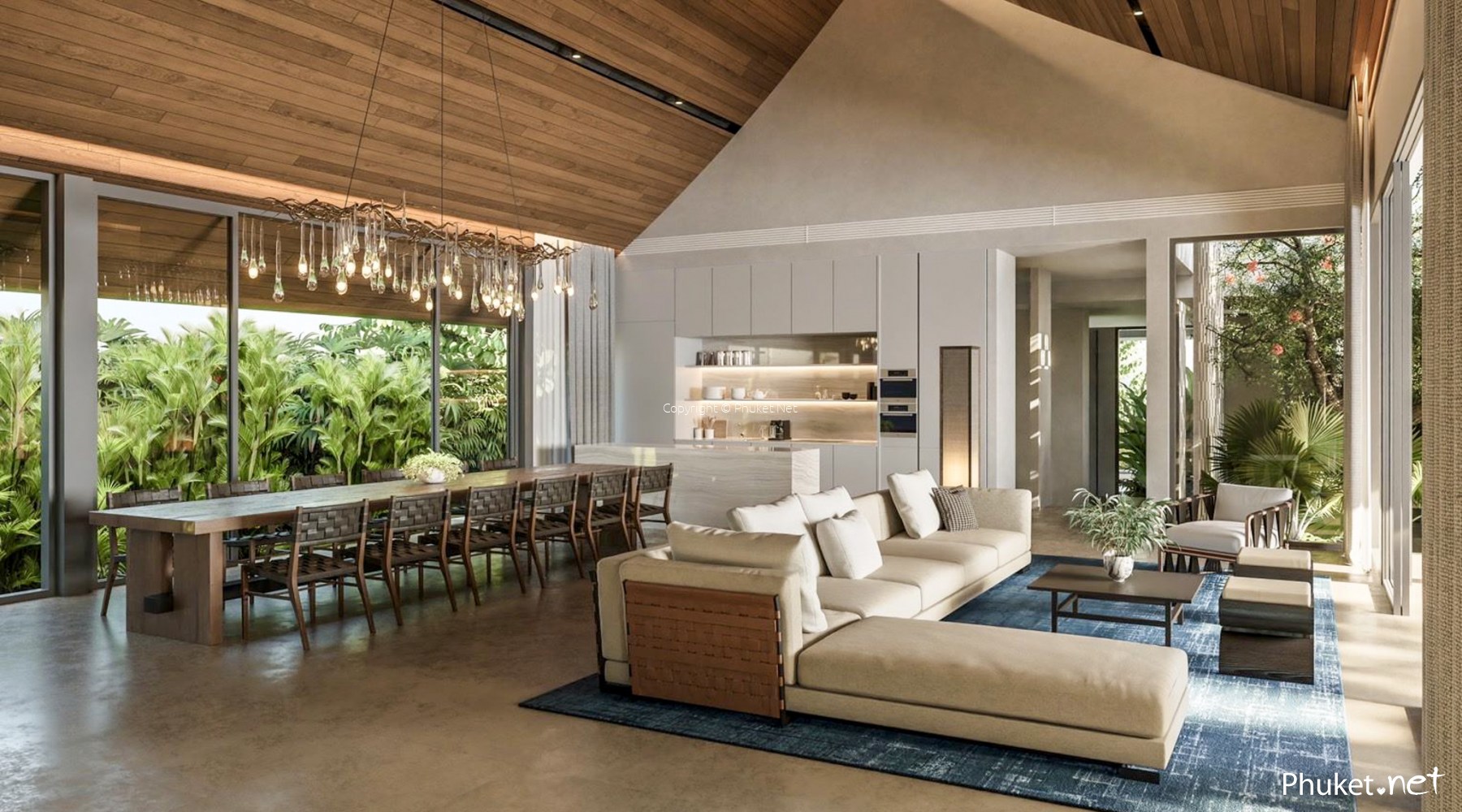 Elegant Tropical Pool Villa in Pasak - 4 beds/4 baths - Phuket Real ...