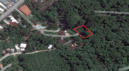 Hillside Sea View Land Plot in Patong