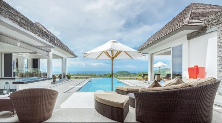 Luxury Sea View Pool Villa in Layan