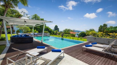 Elegant Sea View Thai-style villa in Patong