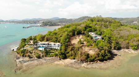 Over 3 Rai Absolute Oceanfront Land in Cape Panwa