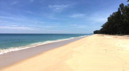 Expansive Beachfront 78 Rai Land near Natai Beach